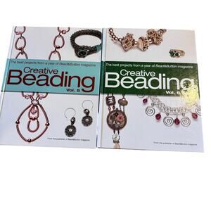 Vintage Creative Beading Books Vol 5 & 6 Jewelry Making